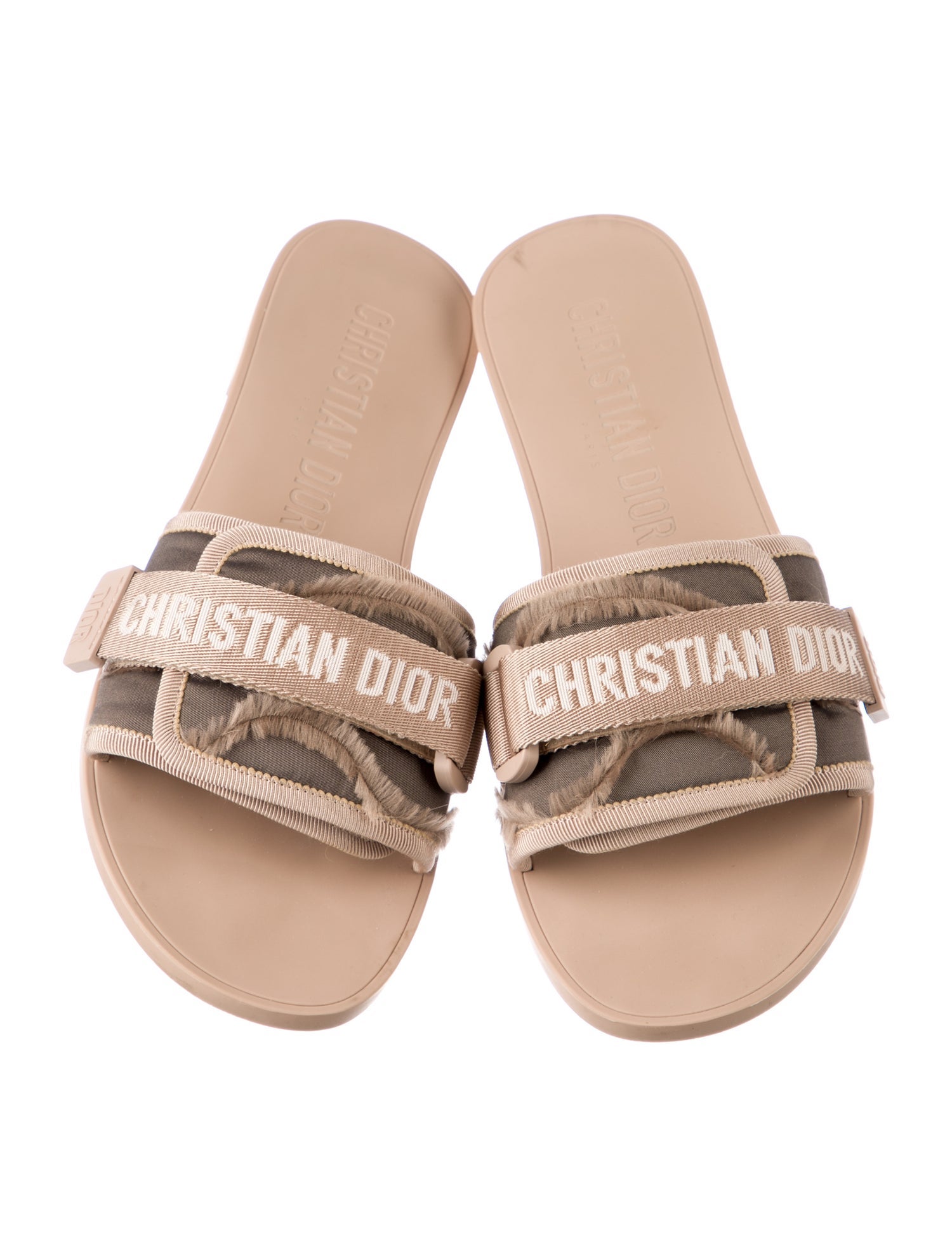 Christian Dior Printed Slides
